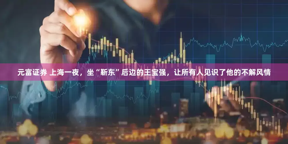 元富证券 上海一夜，坐“靳东”后边的王宝强，让所有人见识了他的不解风情